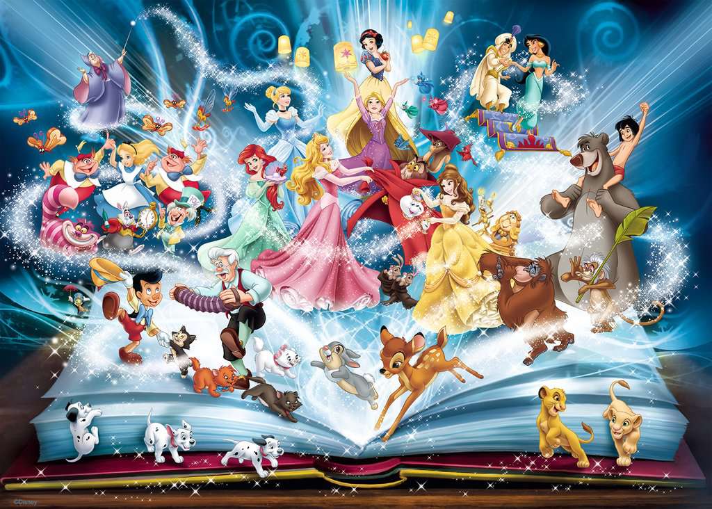 Puzzle 1500 Teile Disney's magisches Märchenbuch 00.710 - Bild 2