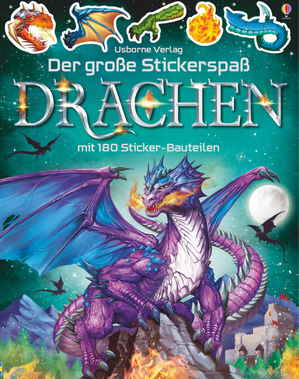 Der grosse Stickerspass: Drachen