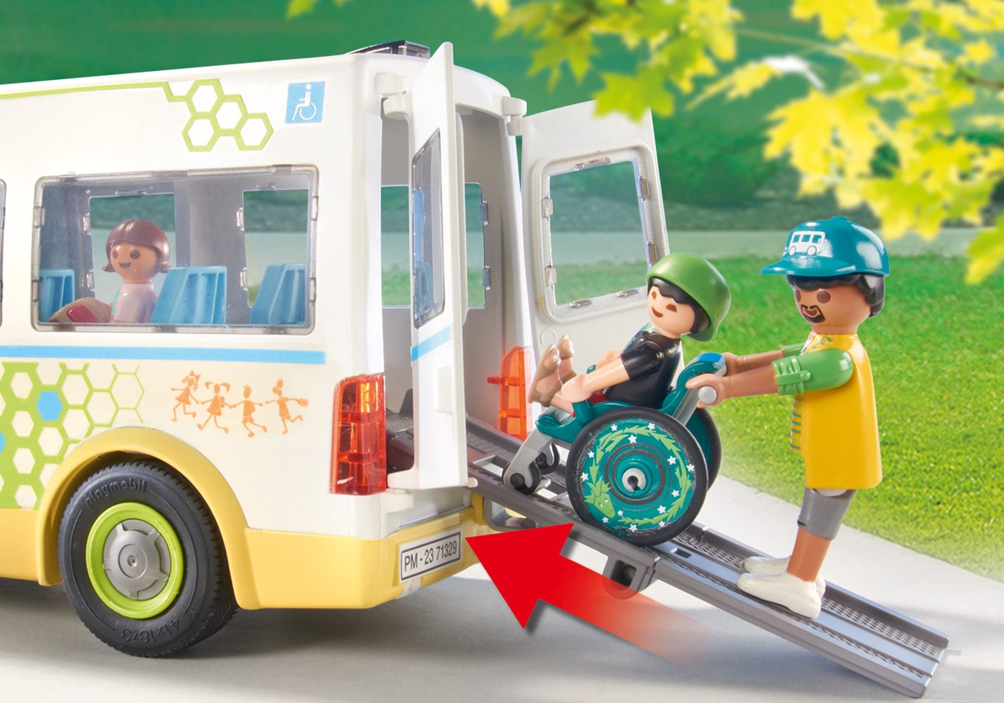 PLAYMOBIL Schulbus 71329 - Bild 6