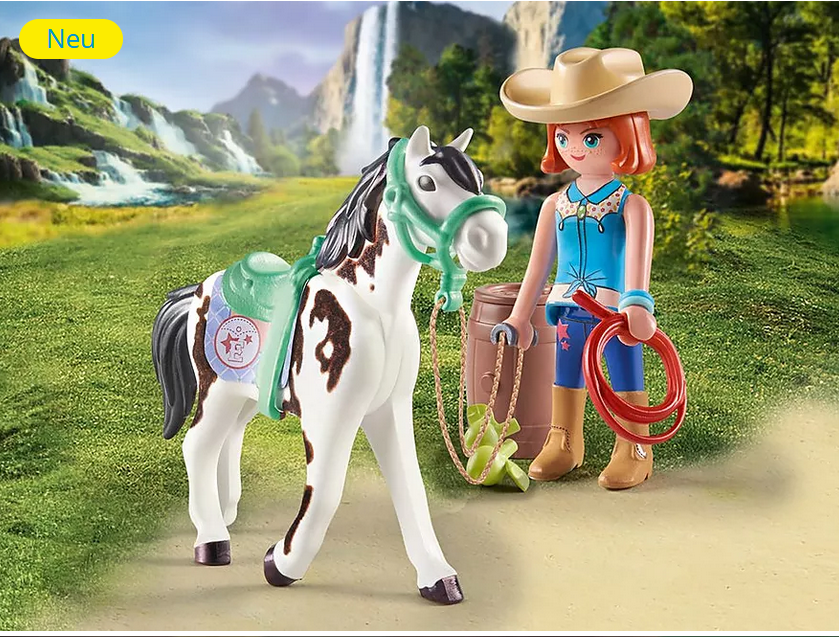 PLAYMOBIL Ellie & Sawdust mit Westernübung 71358 - Bild 2