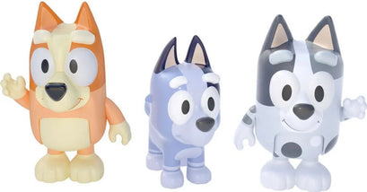 BLUEY Figuren 3er Pack - Cousins