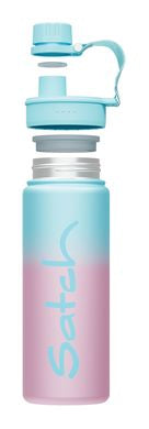 Satch Trinkflasche Edelstahl Light Blue Graffiti - Bild 2