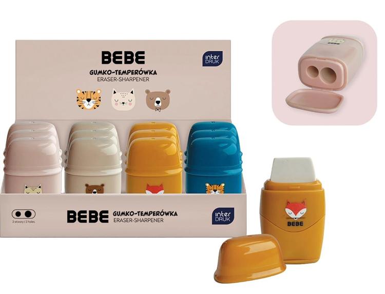 Doppelspitzer / Radierer 2in1 "Bebe Friends" - Bild 1