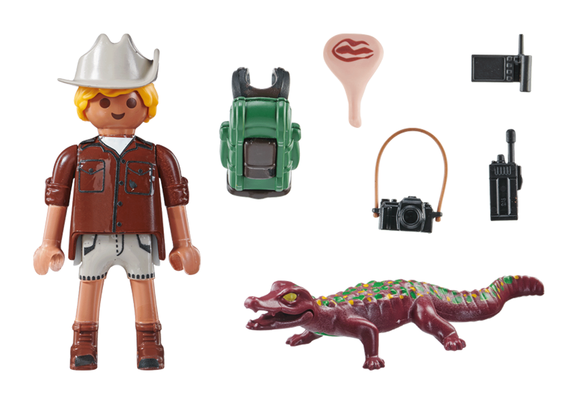 PLAYMOBIL  Forscher mit jungem Kaiman 71168 - Bild 2