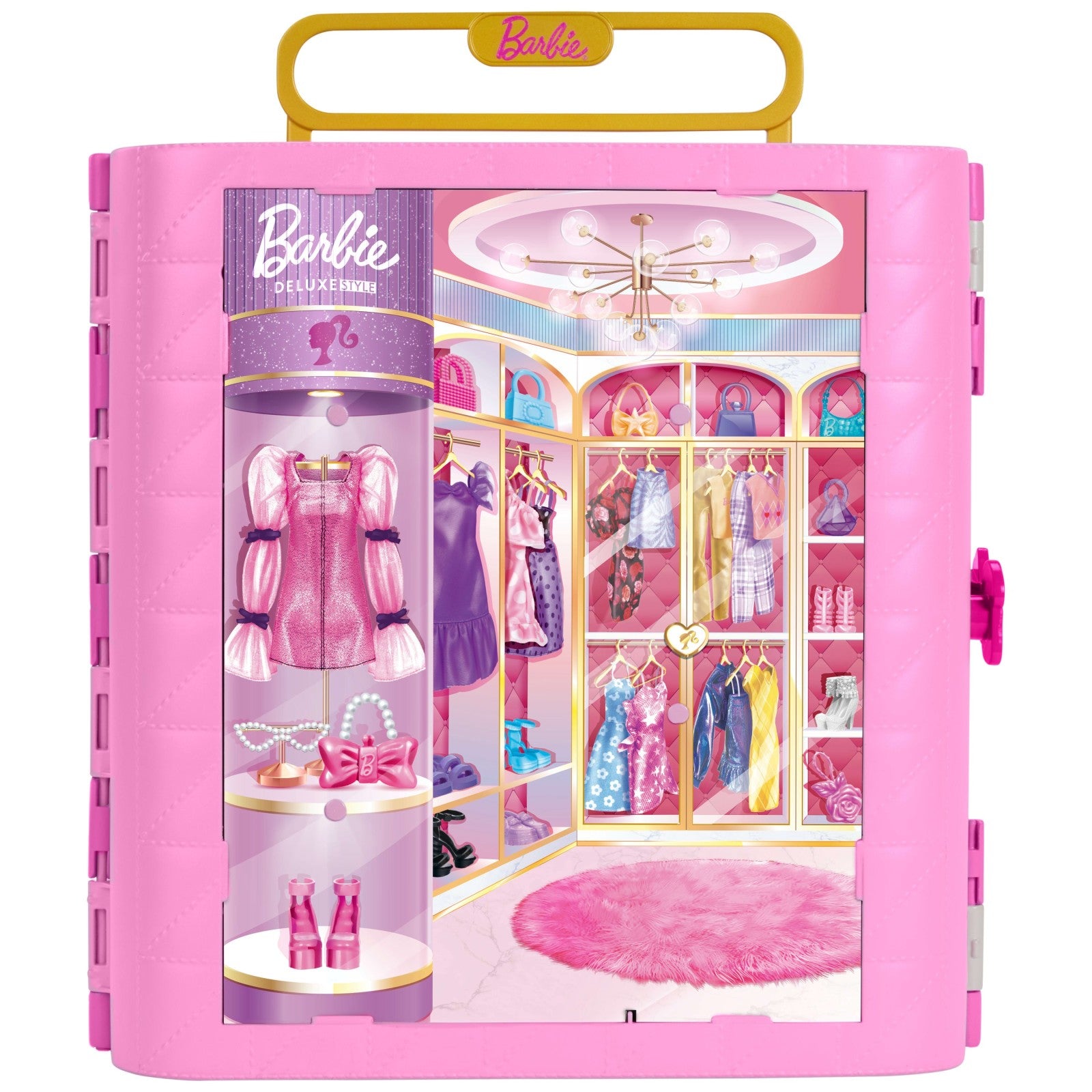 Barbie Deluxe Style Kleiderschrank mit Dreh-Ankleide - Bild 2