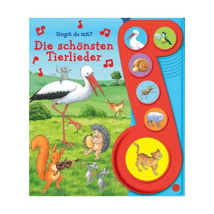 Die schönsten Tierlieder - Liederbuch mit 6 Melodien - Bild 1