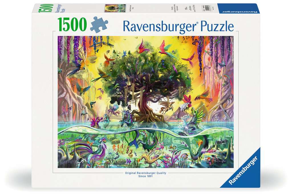 Puzzle 1500 Teile Das Einhorn aus dem See - Bild 1
