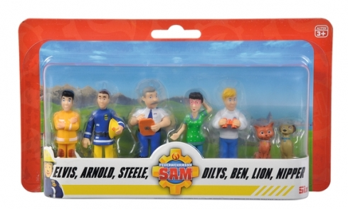Feuerwehrmann Sam Figuren Set 6 Stück - Bild 2