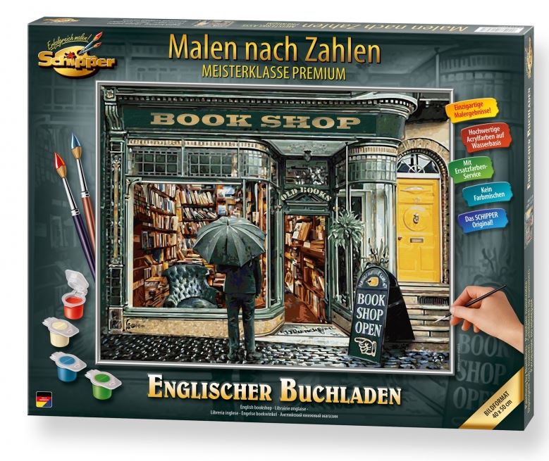 Schipper Englischer Buchladen 40x50cm - Bild 1