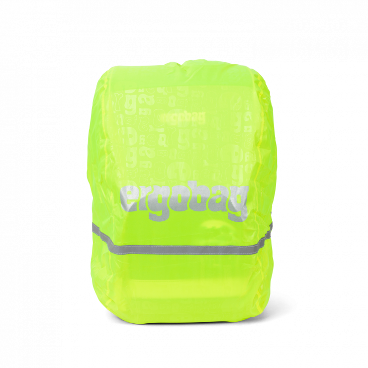 Ergobag Regencape gelb fluoreszierend - Bild 1