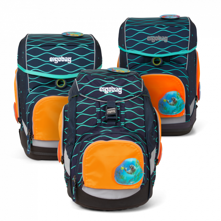 Ergobag Sicherheitsset Pack/Cubo/light: orange - Bild 2