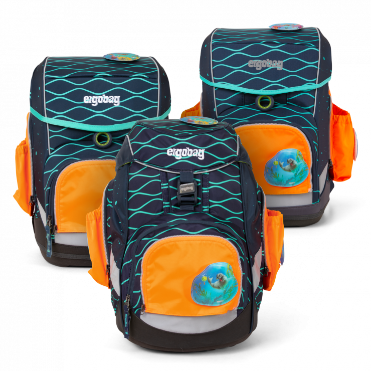 Ergobag Sicherheitsset Pack / Cubo / light: orange - Bild 2