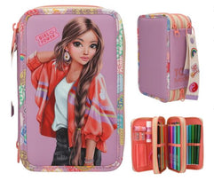 Miss Melody 3-fach Etui Girl Power