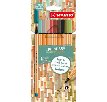 STABILO point 88 10er Etui Nature Colors - Bild 1