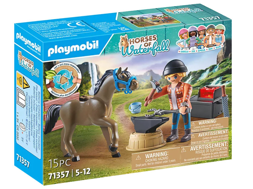 PLAYMOBIL Hufschmied Ben & Achilles 71357 - Bild 1