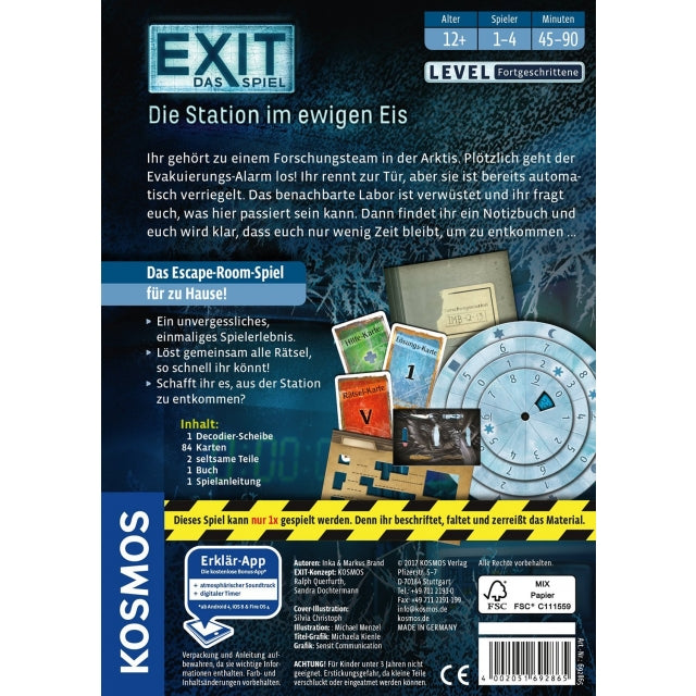 Exit Das Spiel Die Station im ewigen Eis von Kosmos - Bild 2