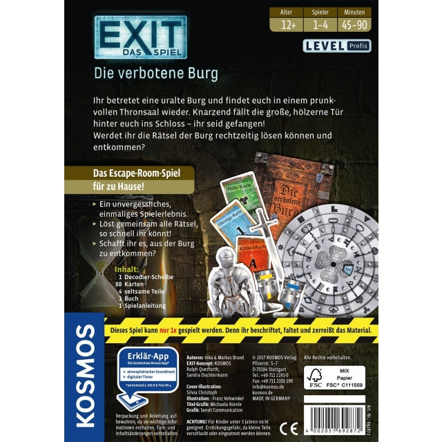 Exit Das Spiel Die verbotene Burg von Kosmos - Bild 2