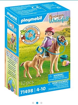 PLAYMOBIL Kind mit Pony und Fohlen 71498 - Bild 2