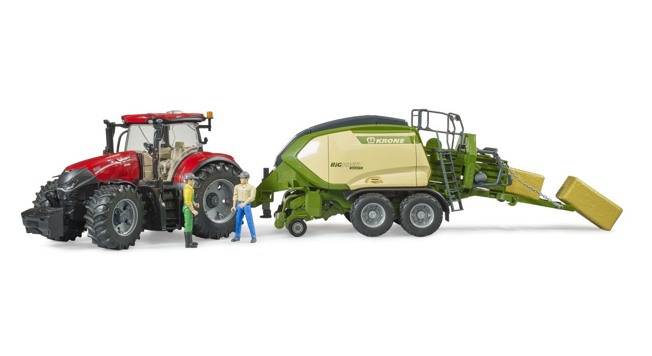 Bruder 02033 Krone BiG Pack 1290 HDP VC Quaderballenpresse mit 2 Ballen - Bild 6