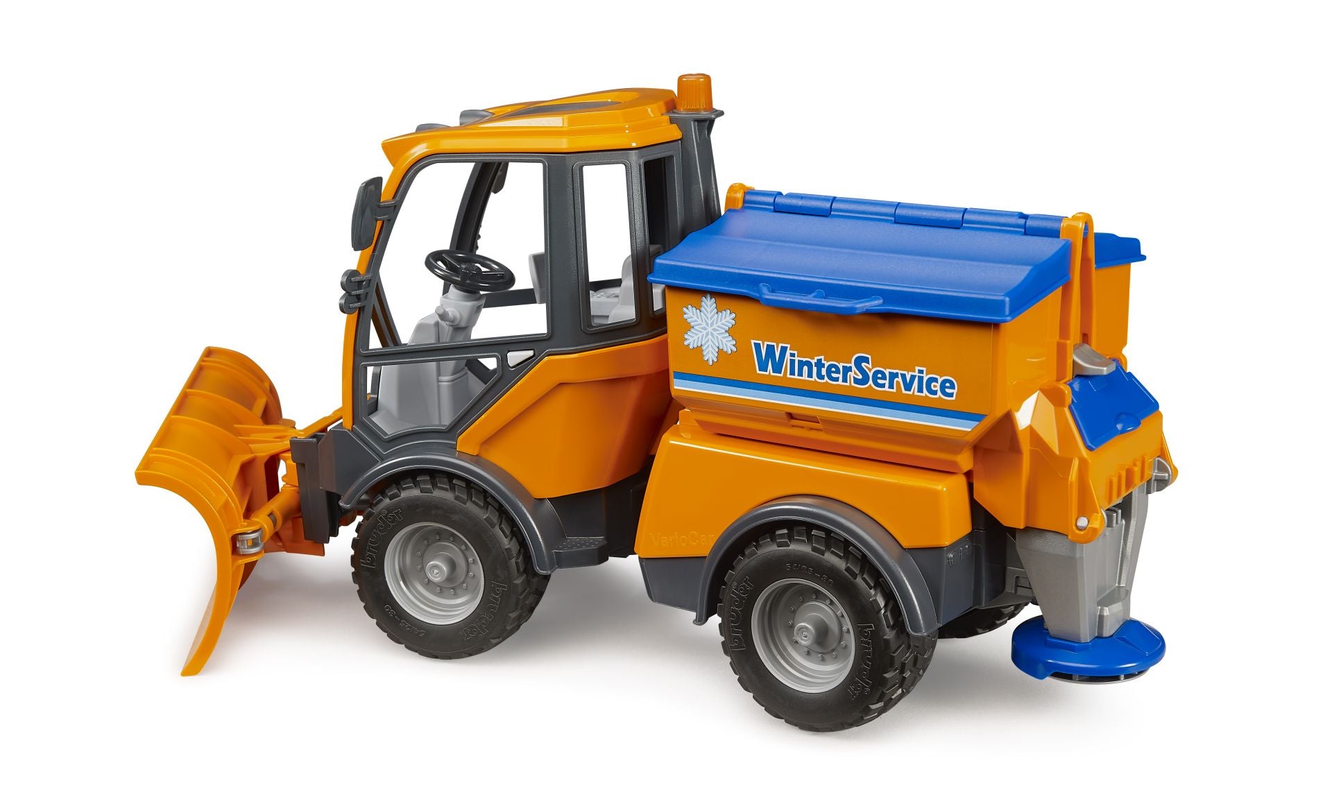 Bruder 02690 VarioCar Winterdienst mit Räumschild und Streuer - Bild 2