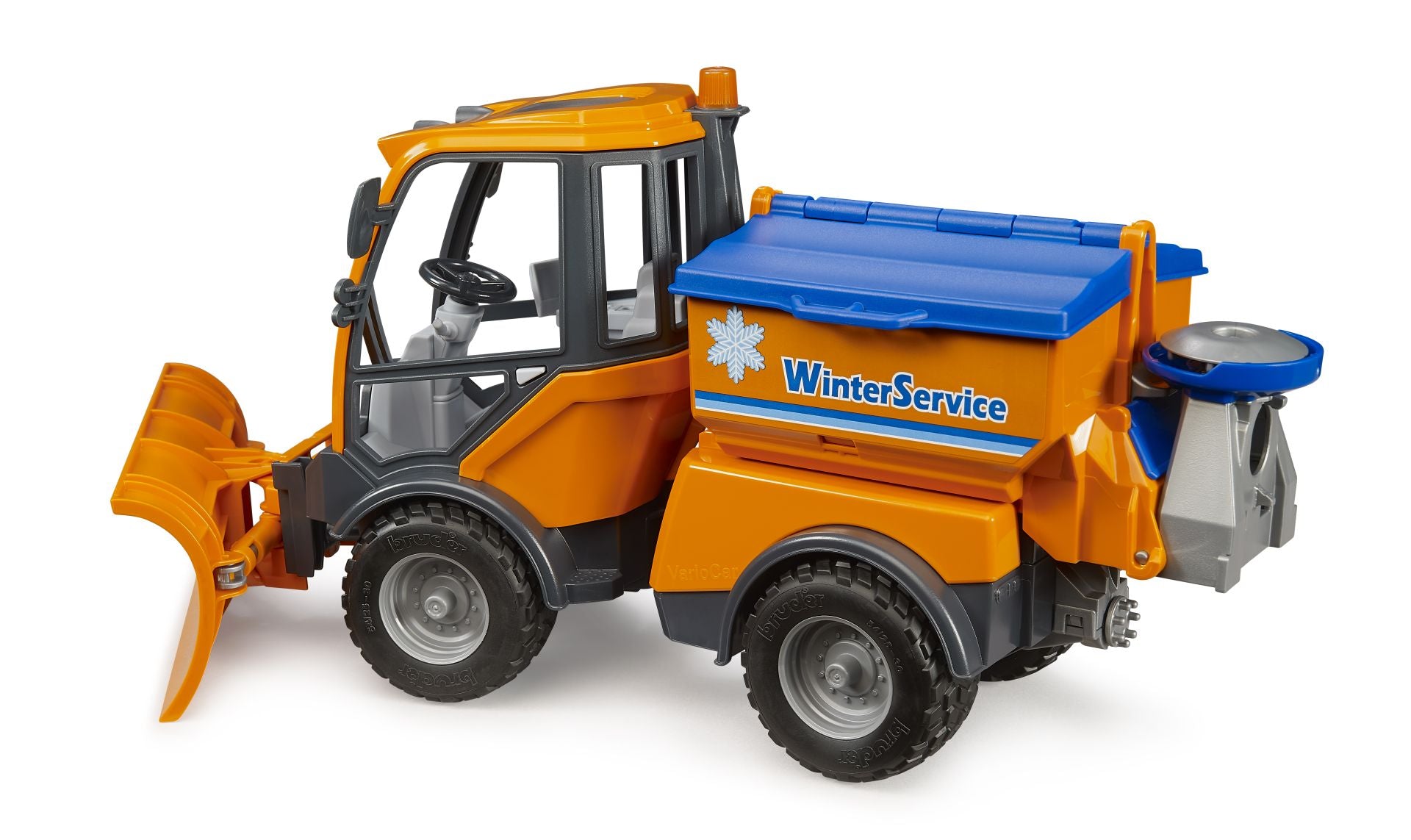 Bruder 02690 VarioCar Winterdienst mit Räumschild und Streuer - Bild 4