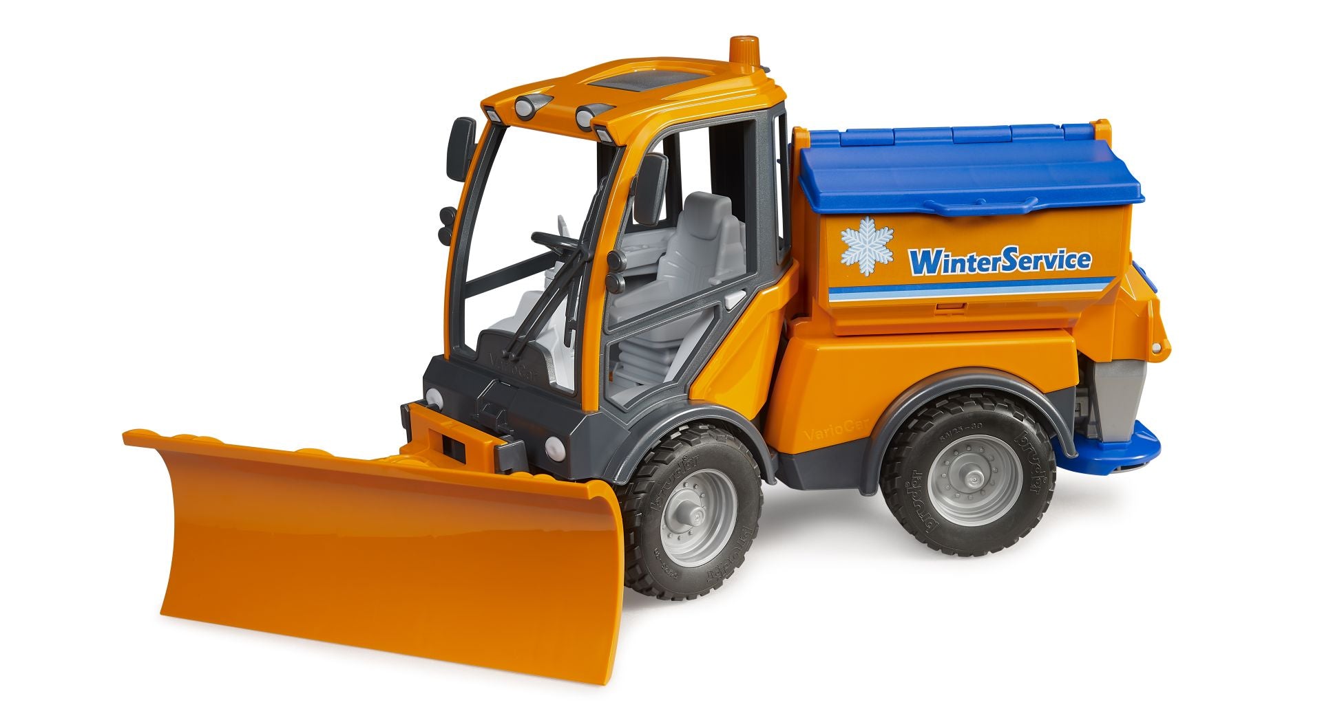 Bruder 02690 VarioCar Winterdienst mit Räumschild und Streuer - Bild 6