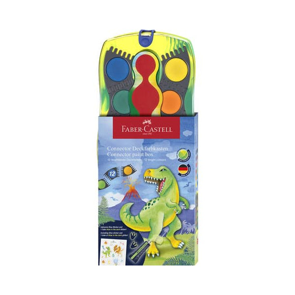 FABER CASTELL Farbkasten 12 Farben - Bild 1