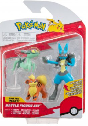 Pokémon Battle Figuren Dreierpack Battle Ready - Bild 3