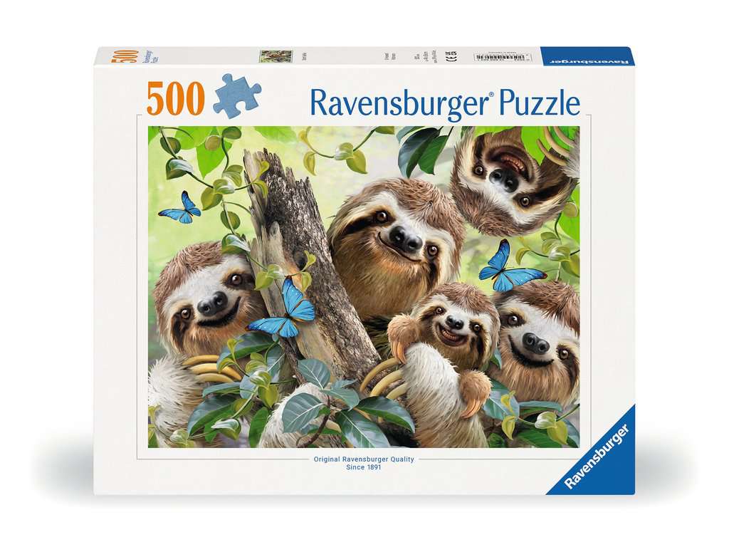 Puzzle 500 Teile Faultier Selfie 00.203 - Bild 1