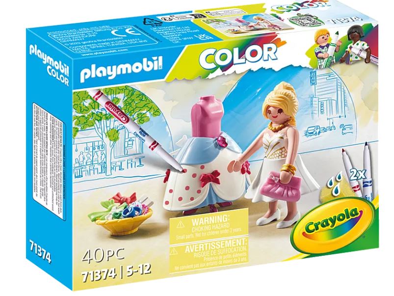 PLAYMOBIL Color Fashion Kleid 71374 - Bild 1