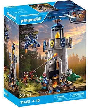 PLAYMOBIL Ritterturm mit Schmied und Drache 71483 - Bild 1