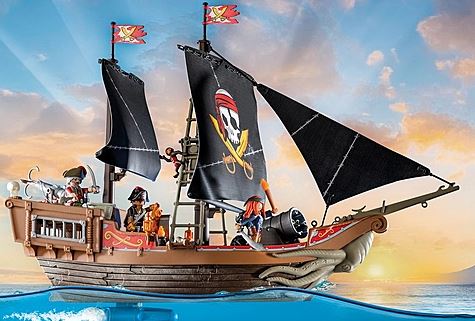 PLAYMOBIL Grosses Piratenschiff 71530 - Bild 3