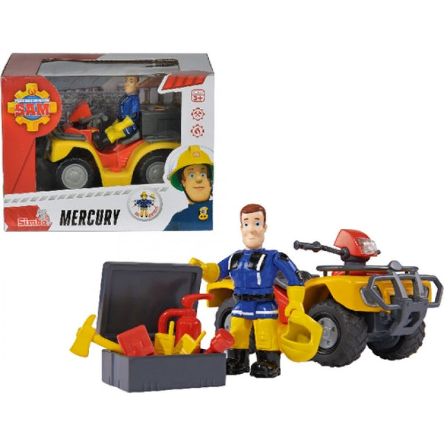 Feuerwehrmann Sam Mercury Quad mit Figur - Bild 3