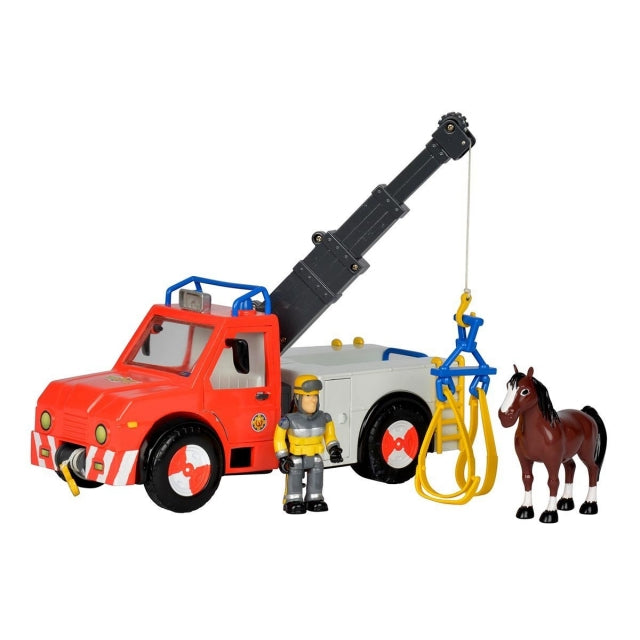 Feuerwehrmann Sam Phoenix mit Figur und Pferd - Bild 1