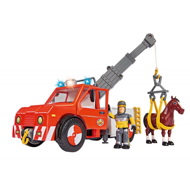 Feuerwehrmann Sam Phoenix mit Figur und Pferd - Bild 2