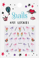 Nagelsticker Flamingos
