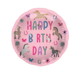 Happy Horse Folienballon Ø45cm