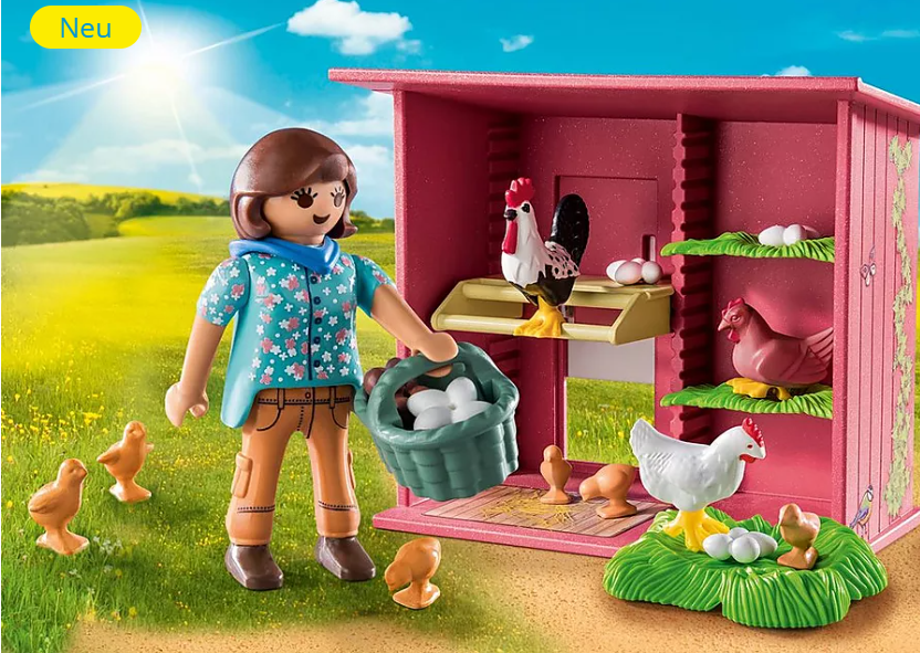 PLAYMOBIL Hühner mit Küken 71308 - Bild 2