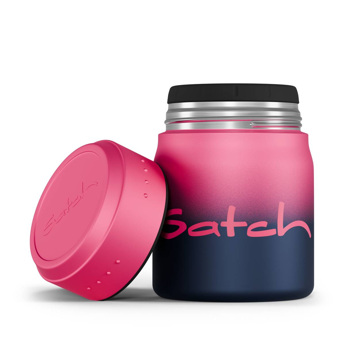 Satch Thermo Lunchbox  Pink Graffiti - Bild 1