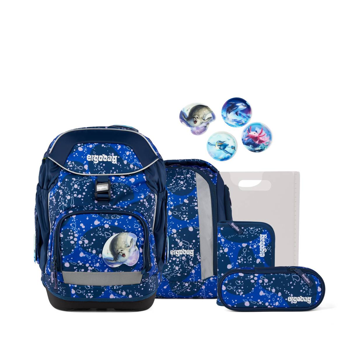 Ergobag Pack 6-tlg. Set OzeanBärwohner - Bild 1