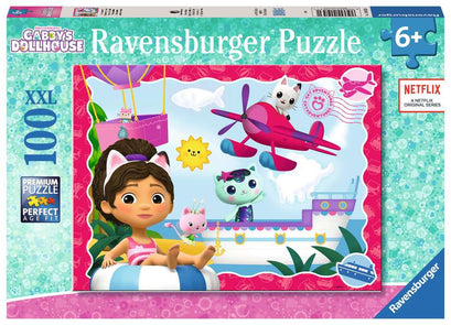Puzzle 100 Teile Gabby's Dollhouse Katzenabenteuer 01.053