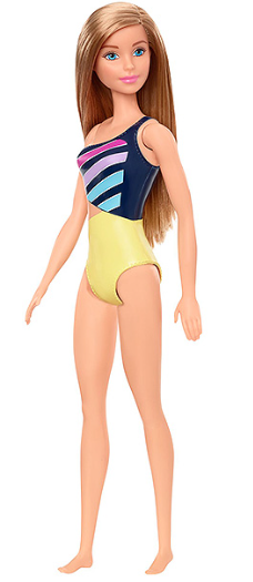 Barbie Puppe im Badeanzug - Bild 3