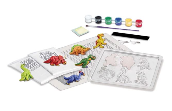 Fluorescent Dinosaurier Gips- und Malset - Bild 3