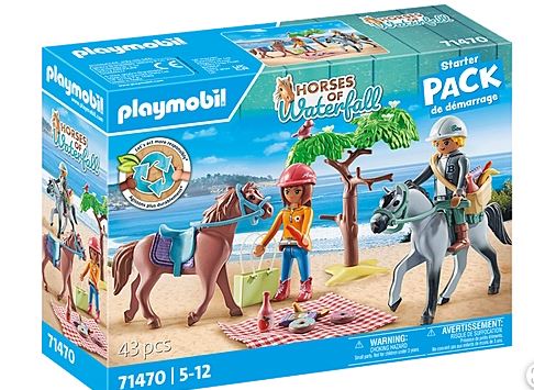 PLAYMOBIL Reitausflug an den Strand mit Amelia und Ben 71470 - Bild 1