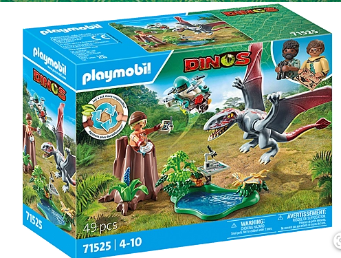 PLAYMOBIL Beobachtungsstation für Dimorphodon 71525 - Bild 1