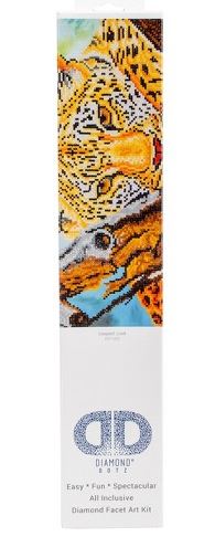 Diamond Dotz Leopard 45 x 35 cm - Bild 2
