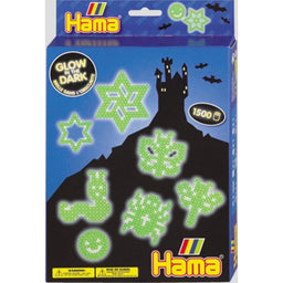 HAMA Geschenkpackung nachtleuchtend 1500 Perlen