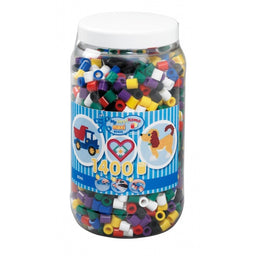 HAMA Maxiperlen Volltonmix 1400