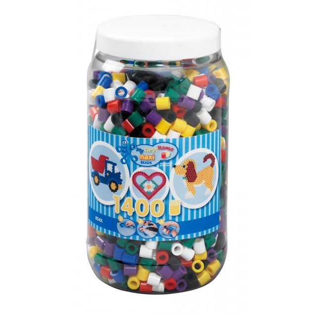 HAMA Maxiperlen Volltonmix 1400 - Bild 1