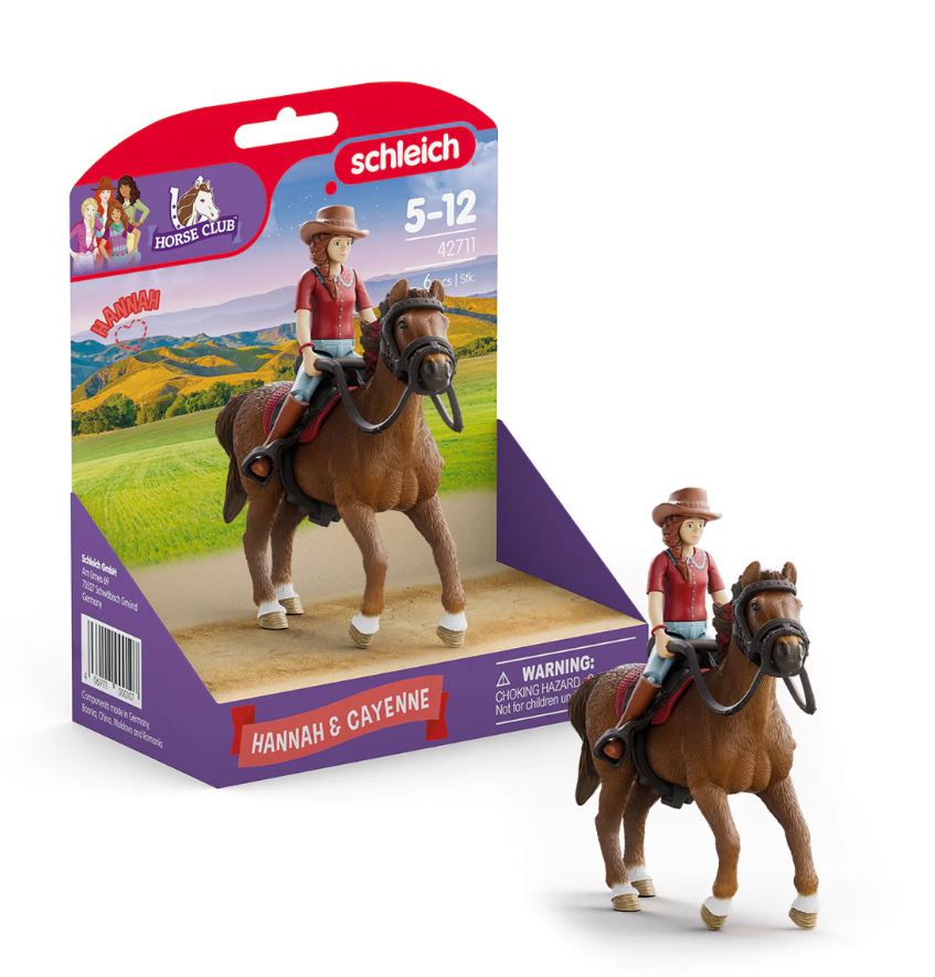 SCHLEICH Horse Club 42711 Horse Club Hannah & Cayenne - Bild 2